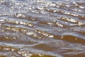 Glitter river water texture background Royalty Free Stock Photo