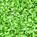 Glitter seamless texture. Actual green particles. Endless pattern made of sparkling circles. Charmin Royalty Free Stock Photo