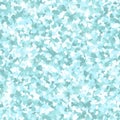 Glitter seamless texture. Actual mint particles. Endless pattern made of sparkling hearts. Pleasant Royalty Free Stock Photo