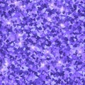 Glitter seamless texture. Actual purple particles. Endless pattern made of sparkling hearts. Remarka Royalty Free Stock Photo