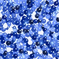 Glitter seamless texture. Admirable blue particles. Endless pattern made of sparkling spangles. Gran Royalty Free Stock Photo