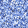 Glitter seamless texture. Admirable blue particles Royalty Free Stock Photo