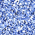 Glitter seamless texture. Admirable blue particles. Endless pattern made of sparkling spangles. Grea