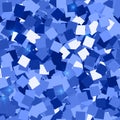 Glitter seamless texture. Admirable blue particles Royalty Free Stock Photo