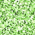 Glitter seamless texture. Admirable green particles. Endless pattern made of sparkling spangles. Min