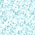 Glitter seamless texture. Admirable mint particles. Endless pattern made of sparkling spangles. Orig