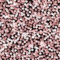 Glitter seamless texture. Admirable pink particles. Endless pattern made of sparkling spangles. Outs