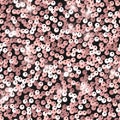Glitter seamless texture. Admirable pink particles. Endless pattern made of sparkling spangles. Outs Royalty Free Stock Photo
