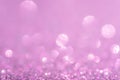 Glitter, sparkle defocused blurred light pastel pink background Royalty Free Stock Photo