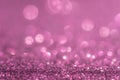 Glitter, sparkle defocused blurred light pastel pink background Royalty Free Stock Photo