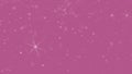 Glitter stars pink background