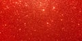 red glitter textured background. Royalty Free Stock Photo