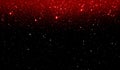 Glitter textured red and black shaded background wallpaper. Royalty Free Stock Photo