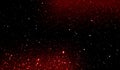 Glitter textured red and black shaded background wallpaper. Royalty Free Stock Photo