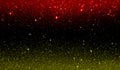 Glitter textured red yellow and black shaded background wallpaper. Royalty Free Stock Photo