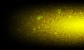 Glitter textured yellow and black background wallpaper