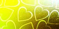 Glitter Valentines Background Heart Valentine day love. Royalty Free Stock Photo