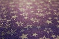 Glitter vintage lights background. defocused. Royalty Free Stock Photo