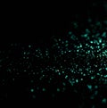 Glitter vintage lights background. light silver, purple, blue, gold and black. defocused. Royalty Free Stock Photo