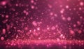 Glitter vintage lights background. pink and black. de-focused Royalty Free Stock Photo