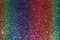 Glitter vintage lights background. red, gold, purple, green and blue. de-focused Royalty Free Stock Photo