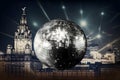 Glitterball Extravaganza: The Liver Building in Eurovision. Generative AI