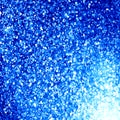 Glittering blue background