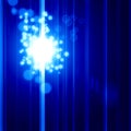 Glittering blue background