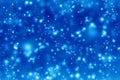 Glittering blue background