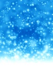 Glittering blue background