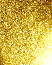 Glittering gold background