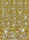 Glittering Gold Texture for your design. Stone plate paving pattern. Geometric Seamless vector pattern Royalty Free Stock Photo