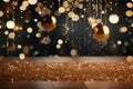 Glittering New Years Eve party background with Royalty Free Stock Photo