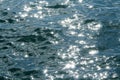 Glittering sea water surface Royalty Free Stock Photo