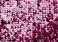 Glittering sequin texture in pink color Royalty Free Stock Photo
