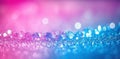 glittering Spheres create A magical gradient, A bokeh dream with shining essence Royalty Free Stock Photo