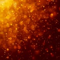 Glittering stars on bokeh background Royalty Free Stock Photo