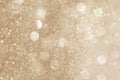 Glittery gold bokeh patterned background illustration