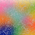Glittery rainbow background. Diamond effect background