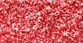 Glittery sparkling luxurious shiny red sequin glitter background