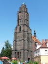 GLIWICE , SILESIA , POLAND -CHURCH IN THE CITY CENTER OF GLIWICE