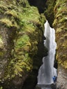 Gljufrabui waterfall, Canyon Dweller, Hamragar ar, South Coast, Iceland