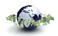 Global Business Australian Currency Royalty Free Stock Photo