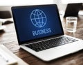 Global Business Enterprise Economics Corporation Concept Royalty Free Stock Photo