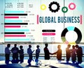 Global Business Growth Corporate Development Concept