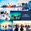 Global Business People Corporate Collection Concept