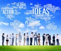 Global Business People Discussion Creativity Ideas Concept Royalty Free Stock Photo