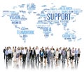 Global Business People Togetherness Support Teamwork Concept Royalty Free Stock Photo
