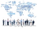 Global Business People Togetherness Support Teamwork Concept Royalty Free Stock Photo