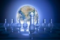 Global Business Strategy Chess Economy Conflict